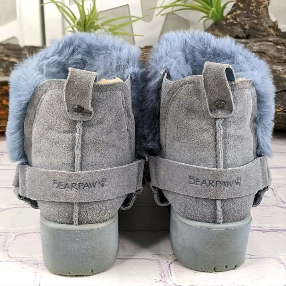 BEARPAW Roxy Suede Moto Boot with NeverWet™